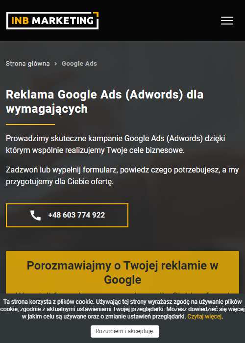 reklama w Google Ads