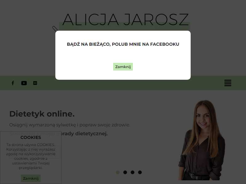 Dietetyk online - Alicja Jarosz
