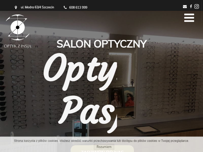 Salon optyczny Optyk z Pasją Szczecin